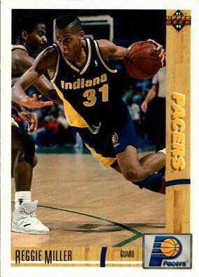 1991 Upper Deck Reggie Miller #256 card