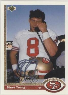 1991 Upper Deck Steve Young #101 card