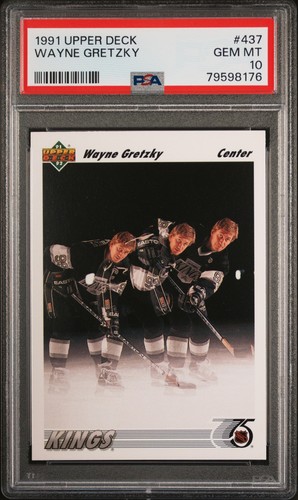 1991 Upper Deck Wayne Gretzky #437 card