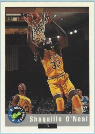 1992 Classic Draft Picks Shaquille O'Neal [Promo] #1 card
