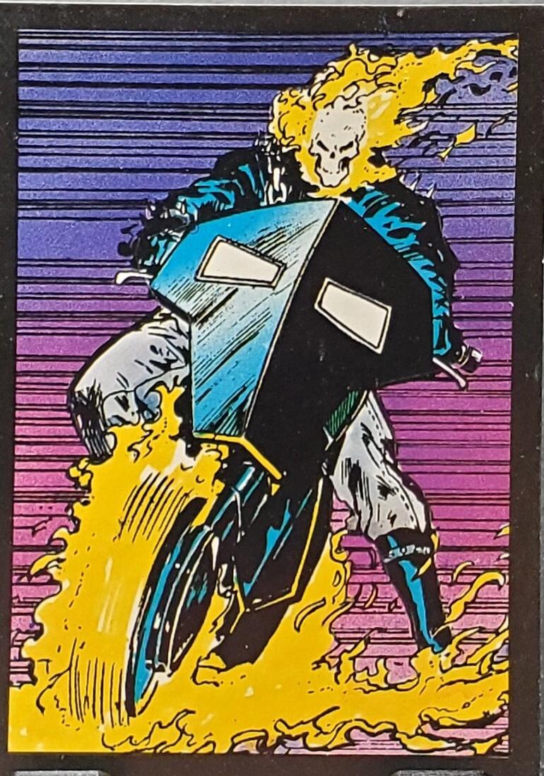 1992 Comic Images Ghost Rider II The Champions #78 card