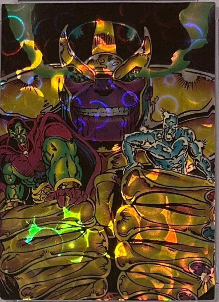 1992 Comic Images Silver Surfer Infinity Gauntlet #44 card