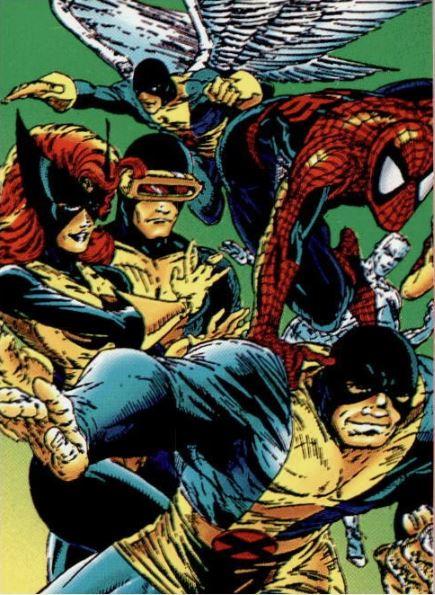 1992 Comic Images Spider-Man II The X-Men #47 card