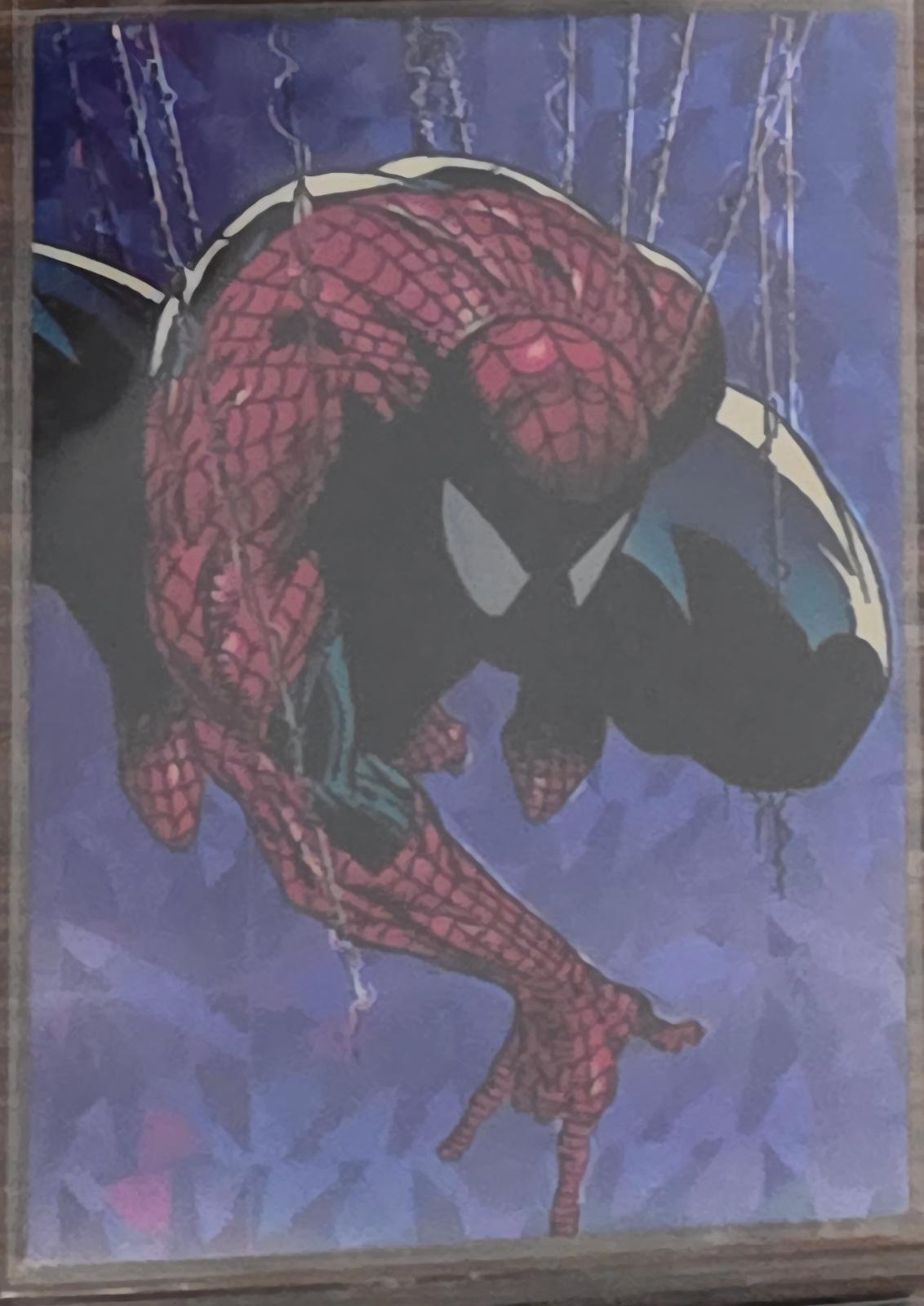 1992 Comic Images Spider-Man Prism Thirty Years #P-1 card