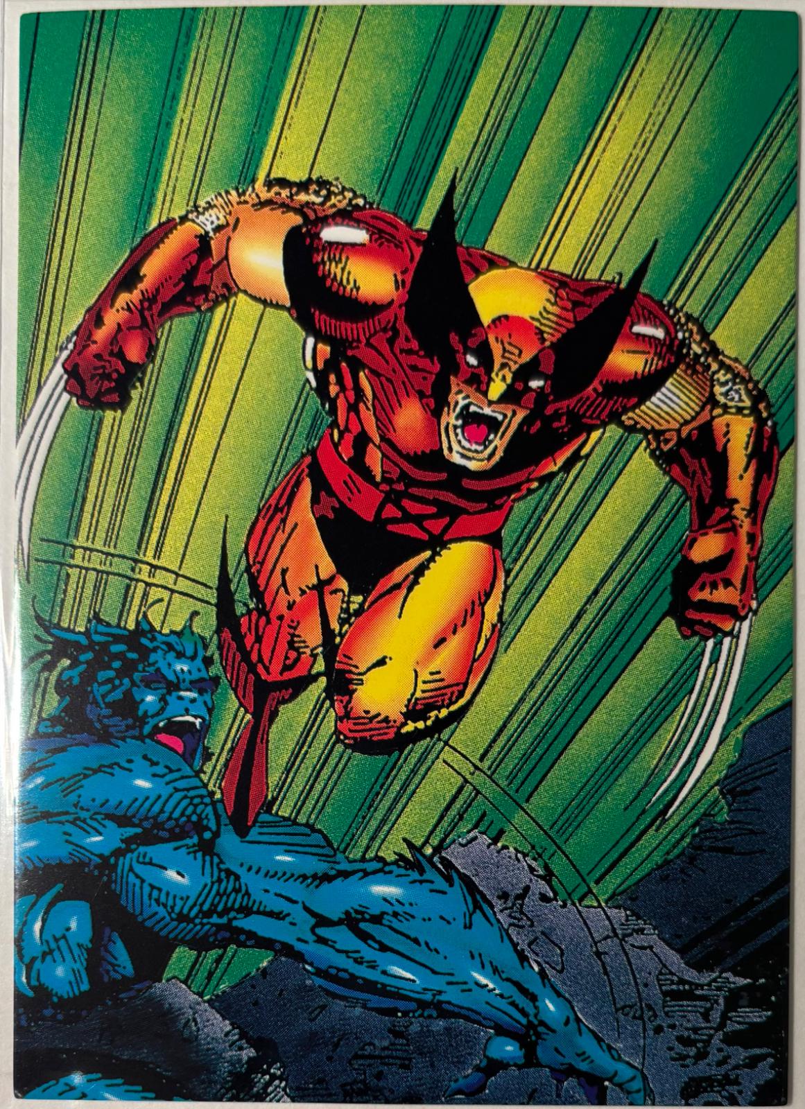 1992 Comic Images Wolverine From Then 'Til Now II Fastball Special #47 card