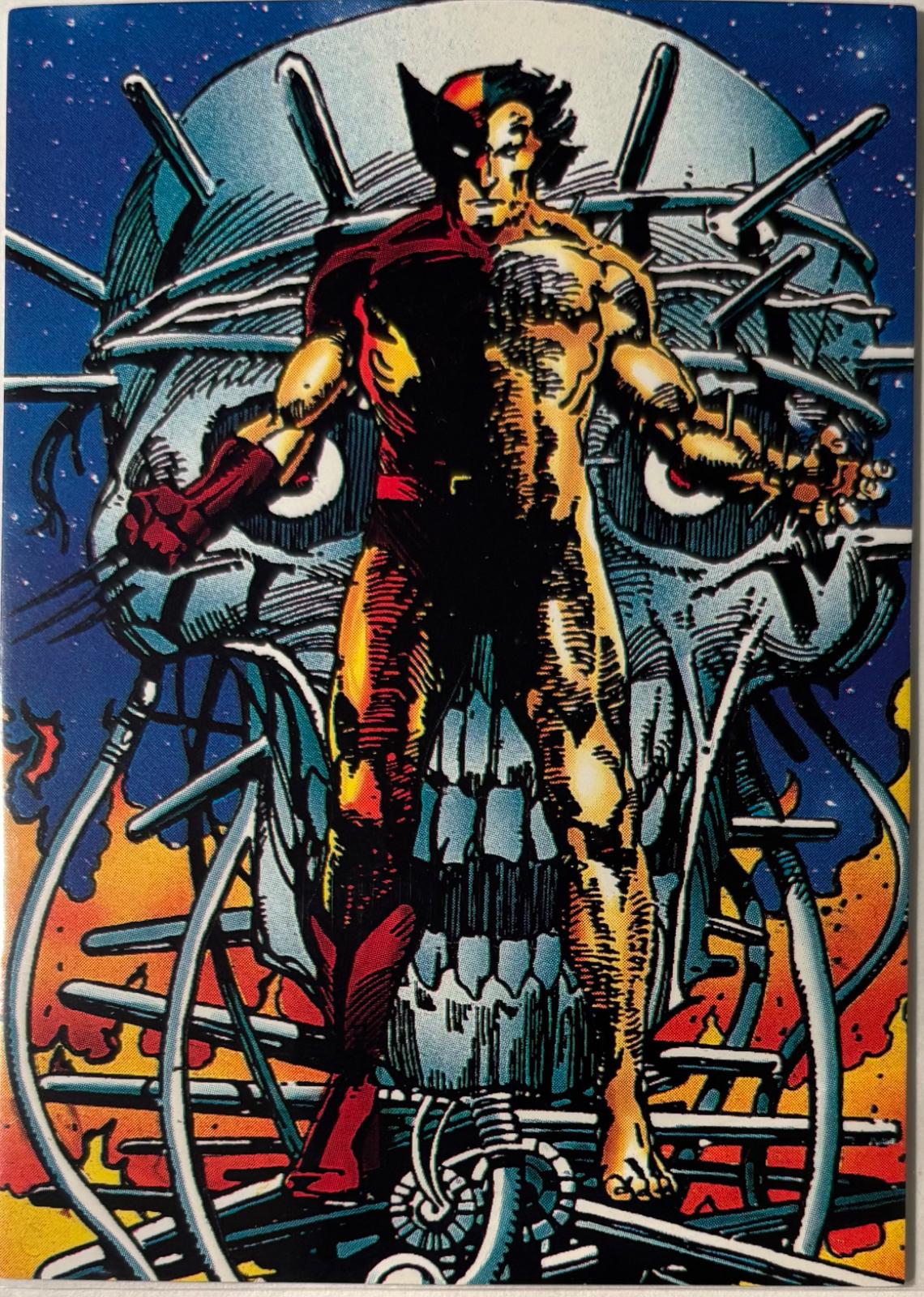 1992 Comic Images Wolverine From Then 'Til Now II Logan #7 card