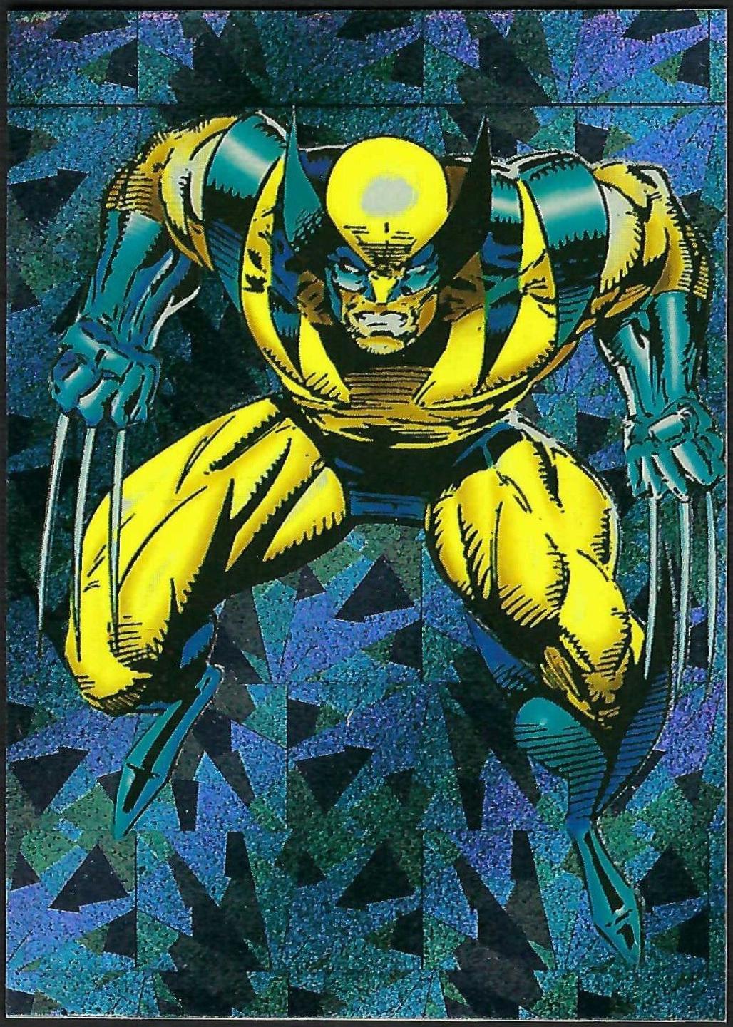 1992 Comic Images Wolverine From Then 'Til Now II Prism Archetypal #P1 card