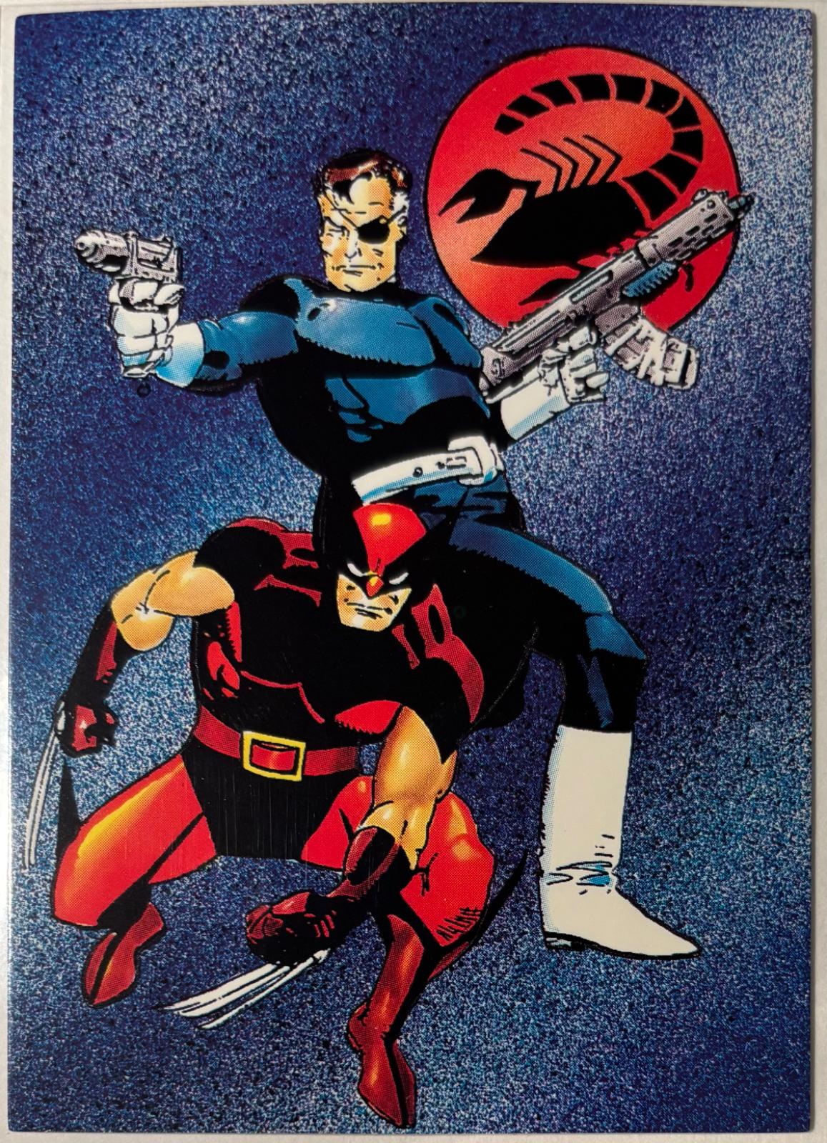 1992 Comic Images Wolverine From Then 'Til Now II Scorpio #63 card