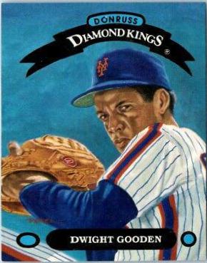 1992 Donruss Diamond Kings Dwight Gooden #DK-15 card
