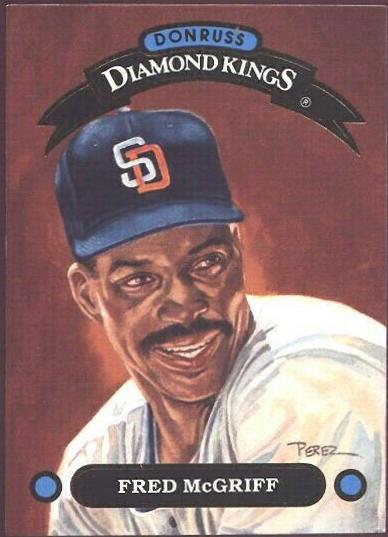 1992 Donruss Diamond Kings Fred McGriff #DK-26 card