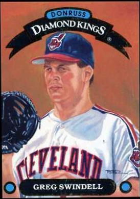 1992 Donruss Diamond Kings Greg Swindell #DK-23 card