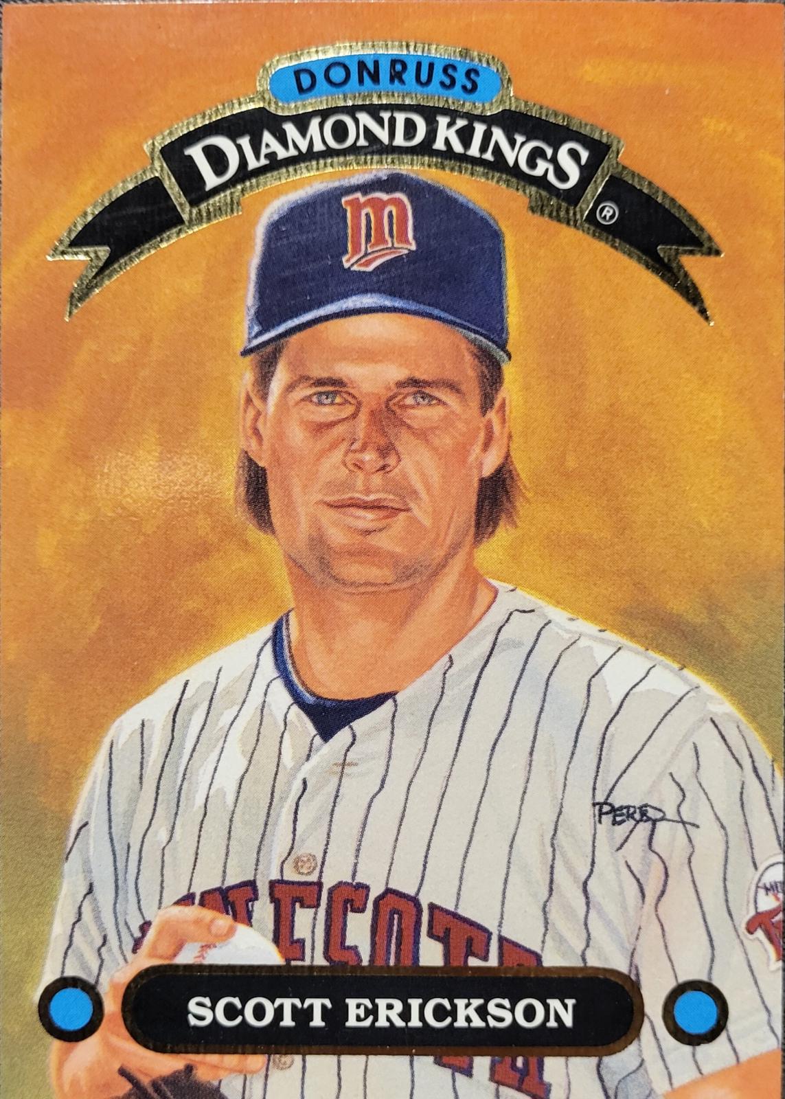 1992 Donruss Diamond Kings Scott Erickson #DK-21 card