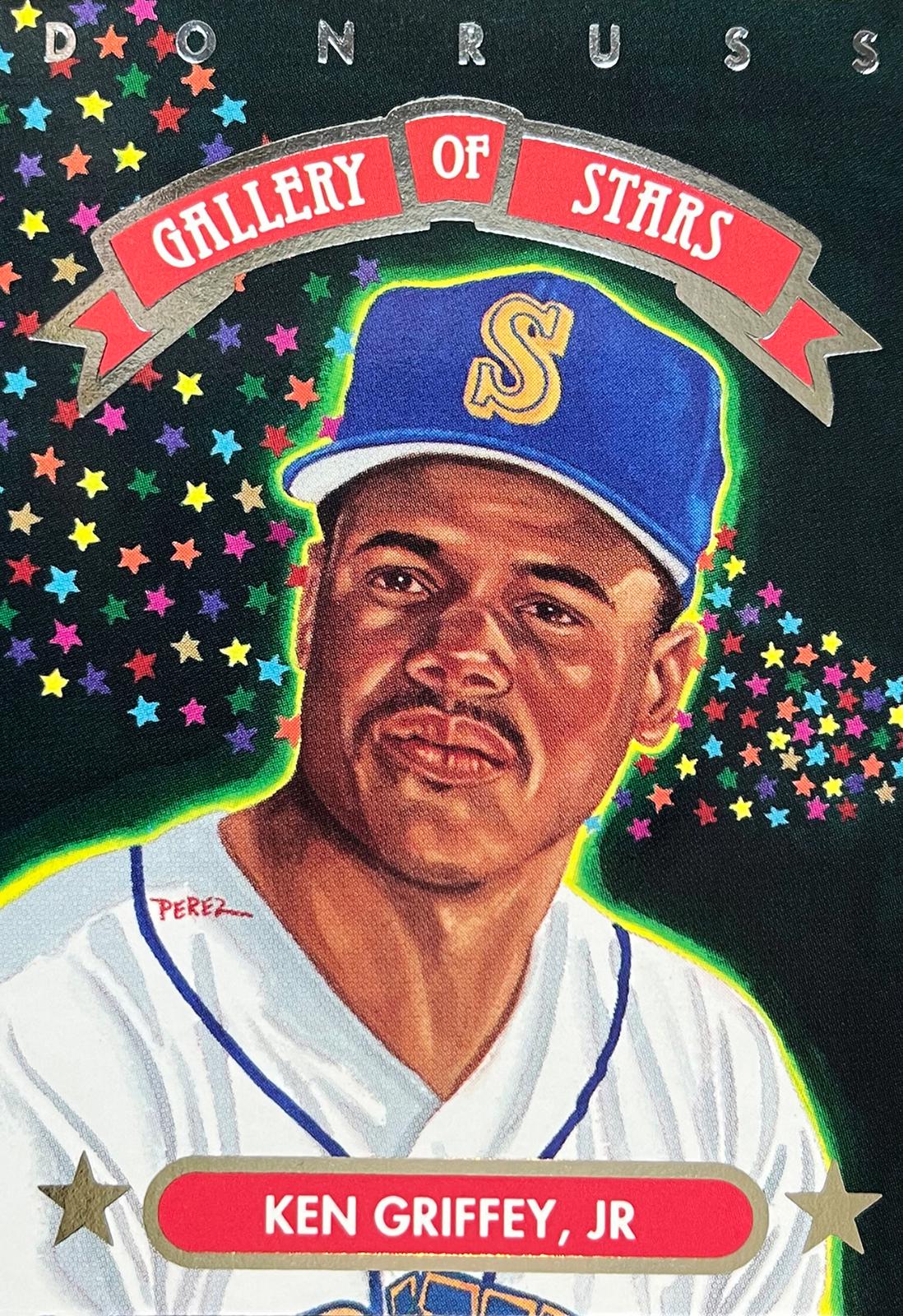 1992 Donruss Triple Play Gallery of Stars Ken Griffey Jr #GS-8 card
