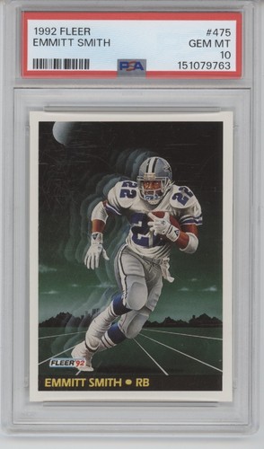 1992 Fleer Emmitt Smith #475 card
