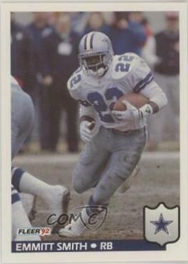 1992 Fleer Emmitt Smith #89 card