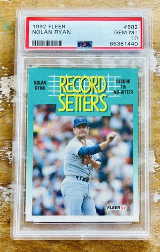 1992 Fleer Nolan Ryan #682 card