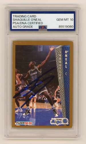 1992 Fleer Shaquille O'Neal #401 card