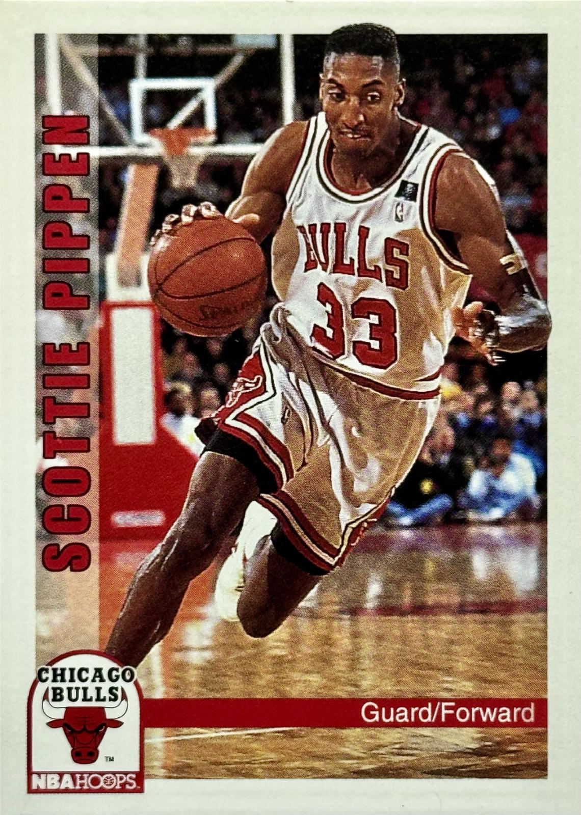 1992 Hoops Scottie Pippen #34 card