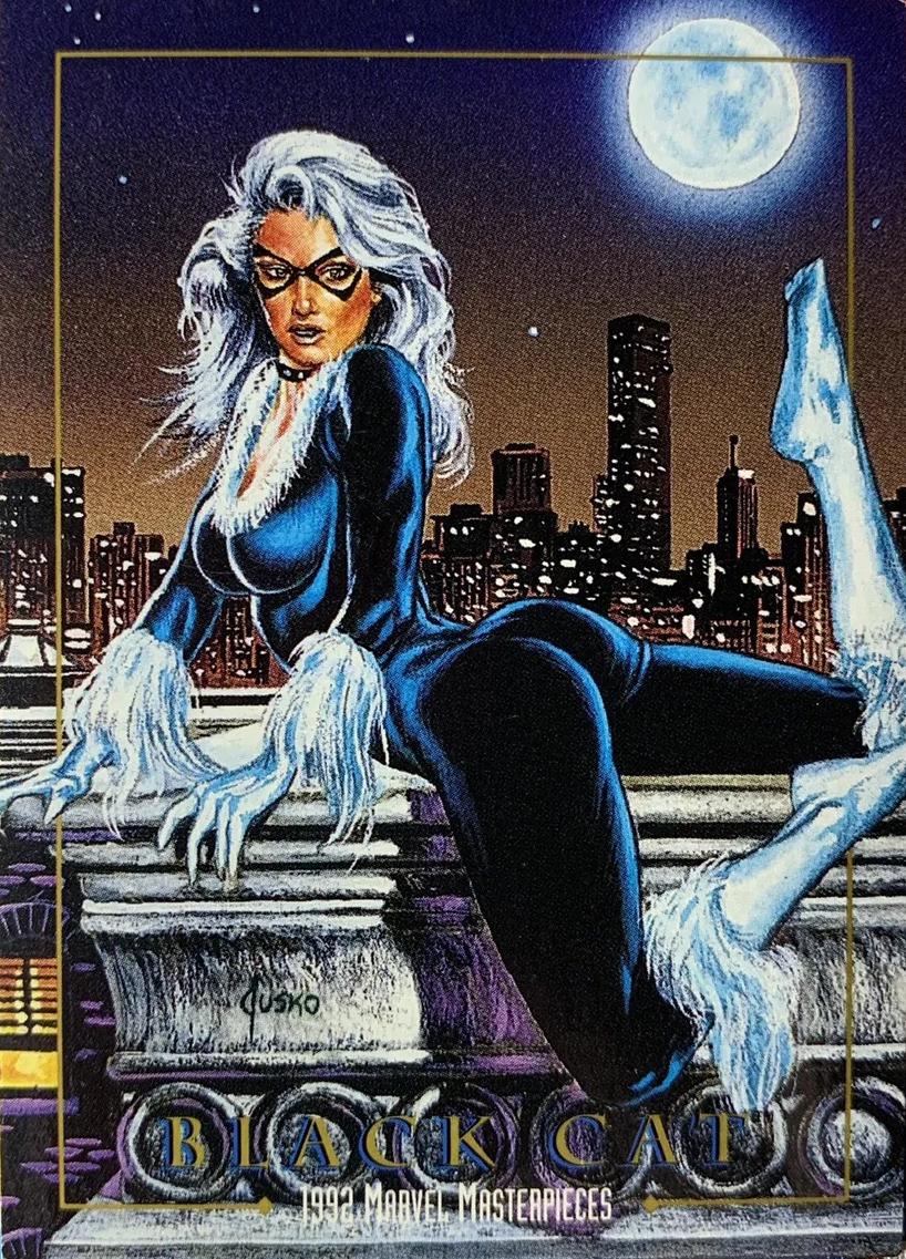 1992 Masterpieces Black Cat #5 card