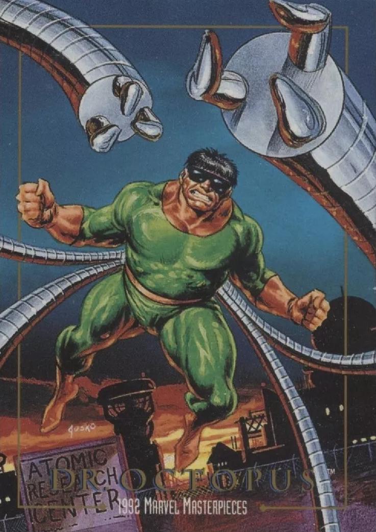 1992 Masterpieces Dr. Octopus #25 card