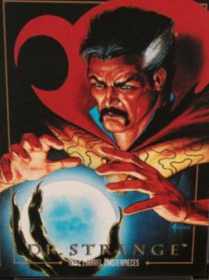 1992 Masterpieces Dr. Strange #24 card