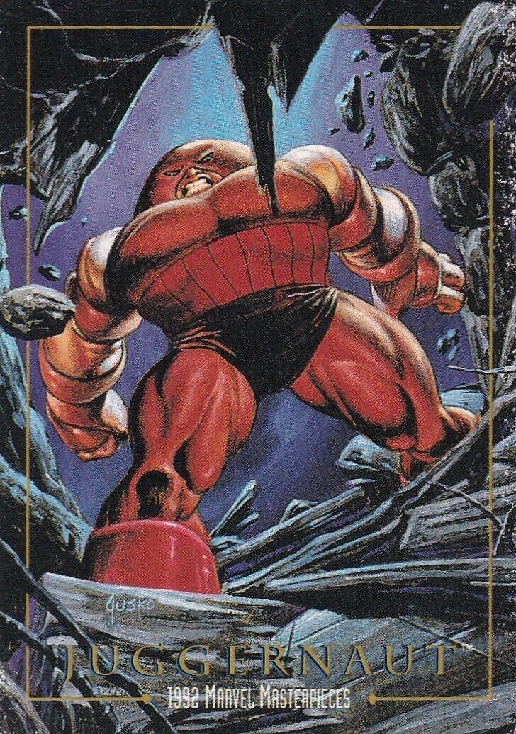 1992 Masterpieces Juggernaut #45 card