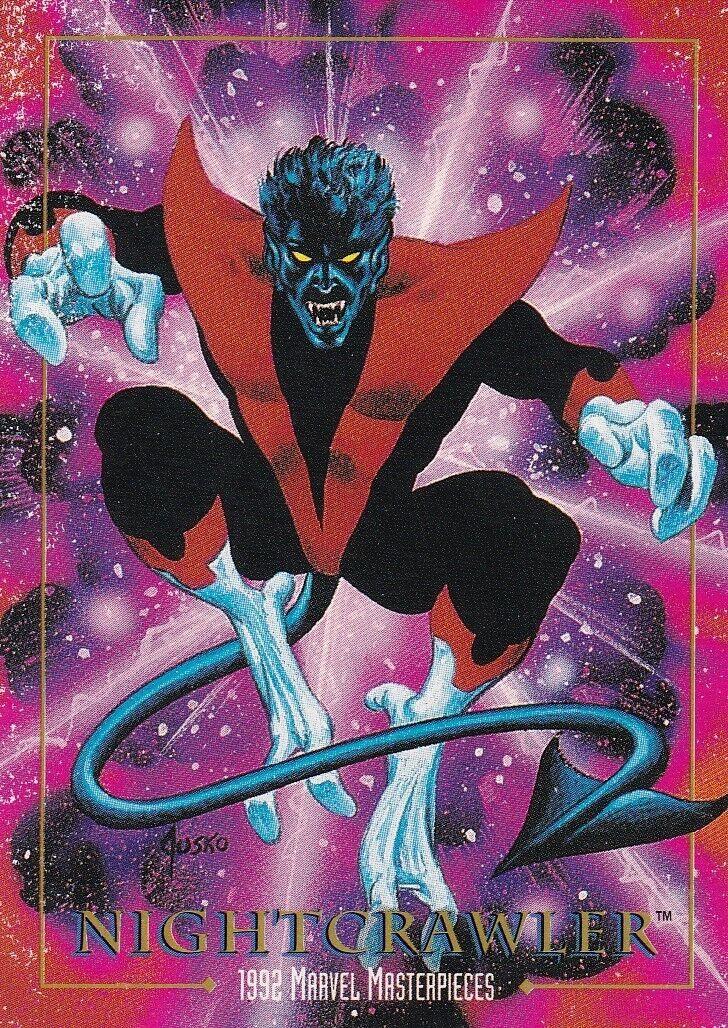 1992 Masterpieces Nightcrawler #62 card