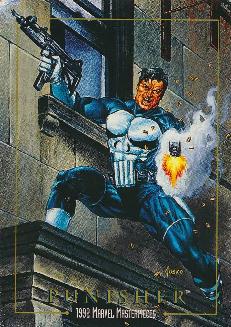 1992 Masterpieces Punisher #73 card