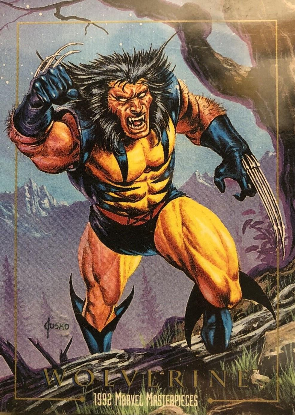 1992 Masterpieces Wolverine #94 card