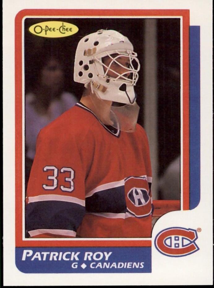1992 O-Pee-Chee Patrick Roy #111 card