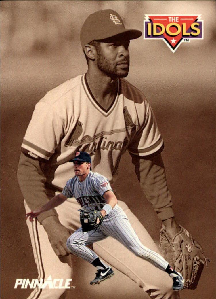 1992 Pinnacle Ozzie Smith, Chuck Knoblauch #285 card