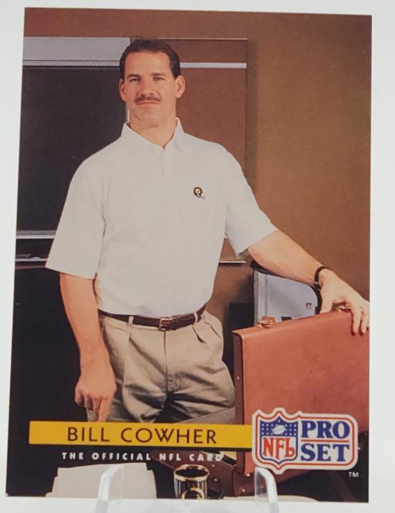 1992 Pro Set Bill Cowher #306 card