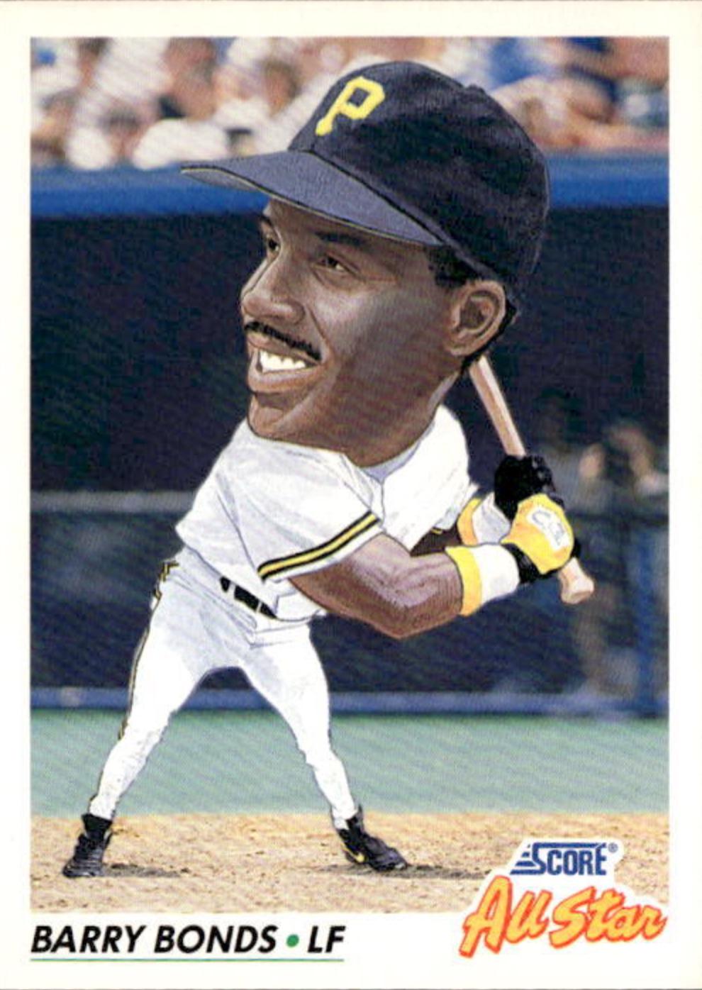 1992 Score Barry Bonds #777 card
