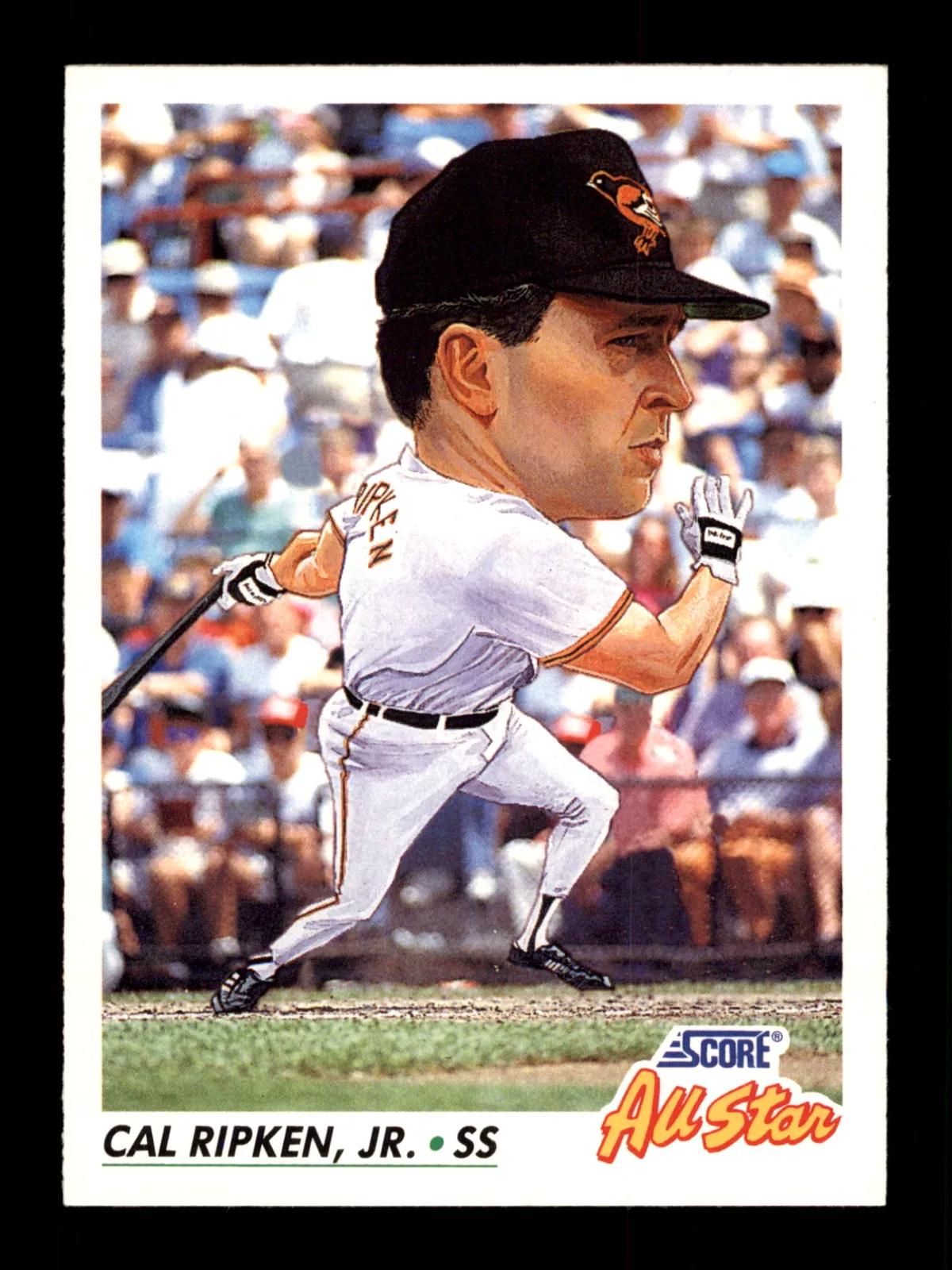 1992 Score Cal Ripken Jr. #433 card