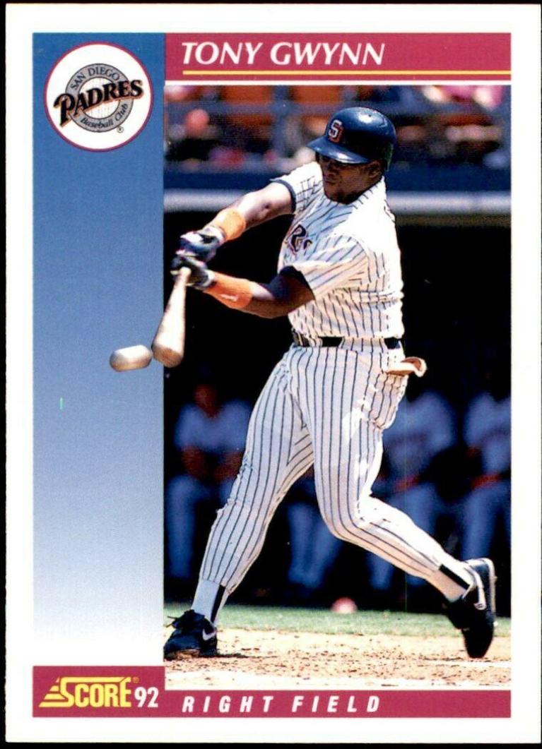 1992 Score Tony Gwynn #625 card