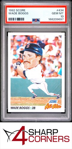 1992 Score Wade Boggs #434 card
