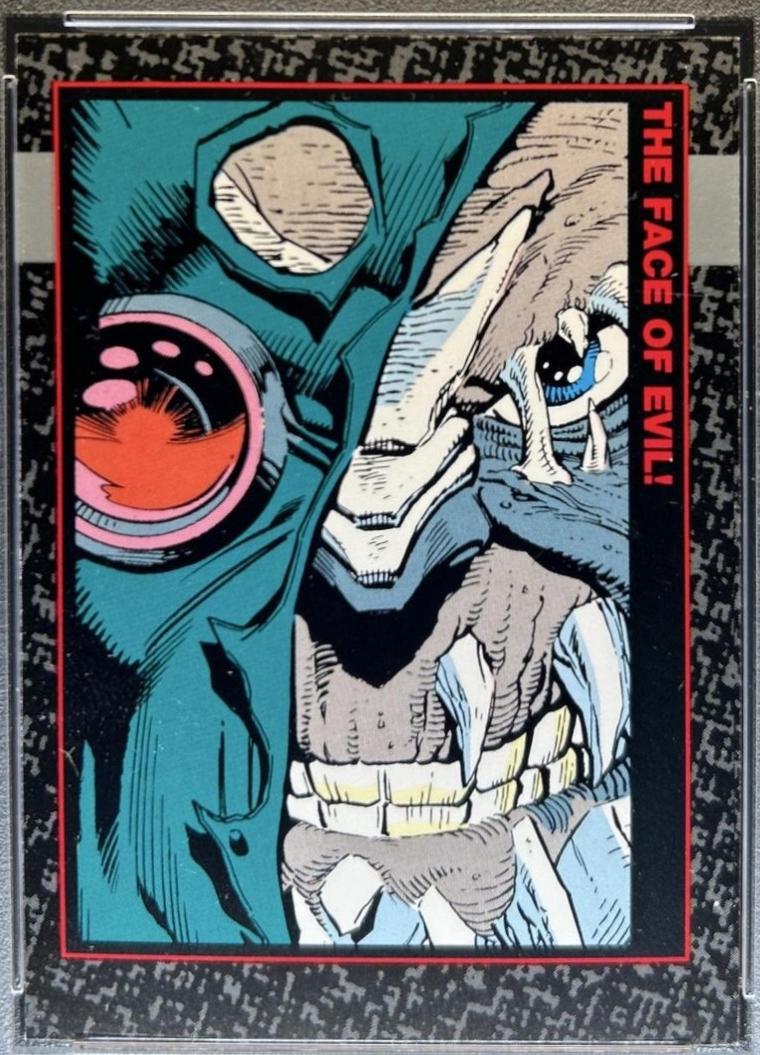 1992 SkyBox Doomsday The Death of Superman The Face of Evil! #20 card