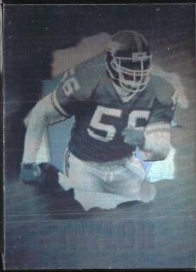 1992 Skybox Impact Holograms Lawrence Taylor #H2 card