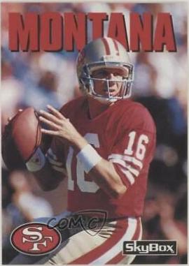 1992 Skybox Impact Joe Montana #227 card