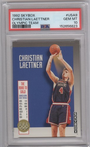1992 Skybox Olympic Team Christian Laettner #USA9 card