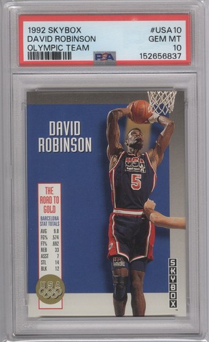 1992 Skybox Olympic Team David Robinson #USA10 card