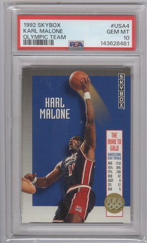 1992 Skybox Olympic Team Karl Malone #USA4 card