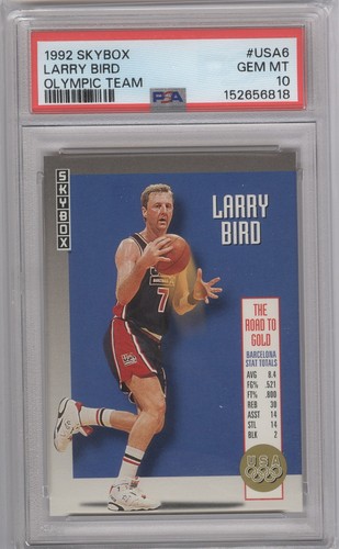1992 Skybox Olympic Team Larry Bird #USA6 card