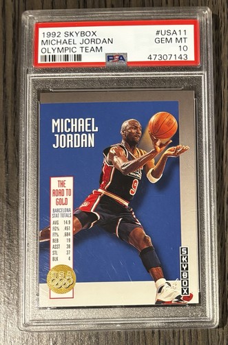 1992 Skybox Olympic Team Michael Jordan #USA11 card