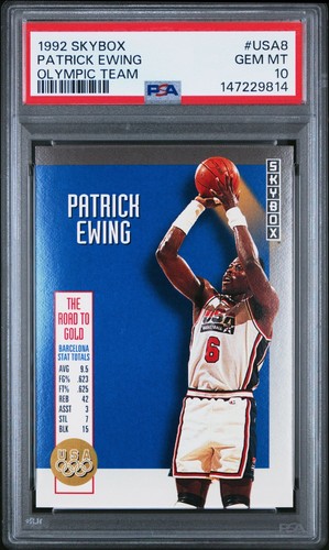 1992 Skybox Olympic Team Patrick Ewing #USA8 card