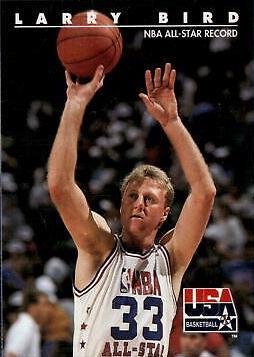 1992 Skybox USA Larry Bird #16 card