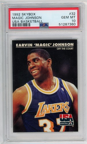 1992 Skybox USA Magic Johnson #32 card
