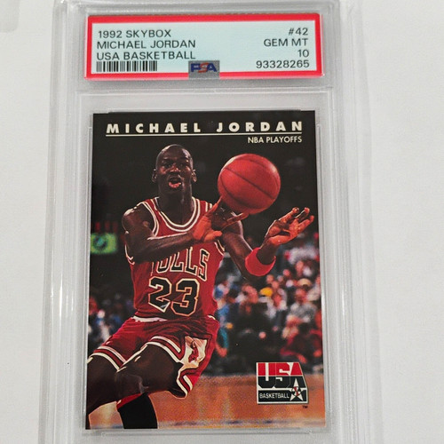 1992 Skybox USA Michael Jordan #42 card