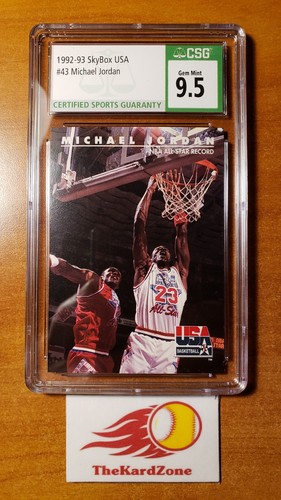 1992 Skybox USA Michael Jordan #43 card