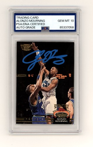 1992 Stadium Club Alonzo Mourning [Members Only] #297 card